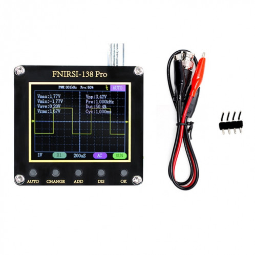 Petit oscilloscope numérique portatif de maintenance pédagogique FNIRSI, spécification : standard sans batterie SF60011062-012